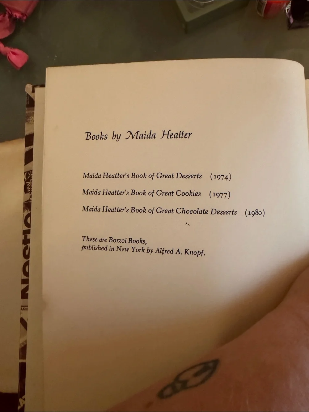 N/A maida heatter